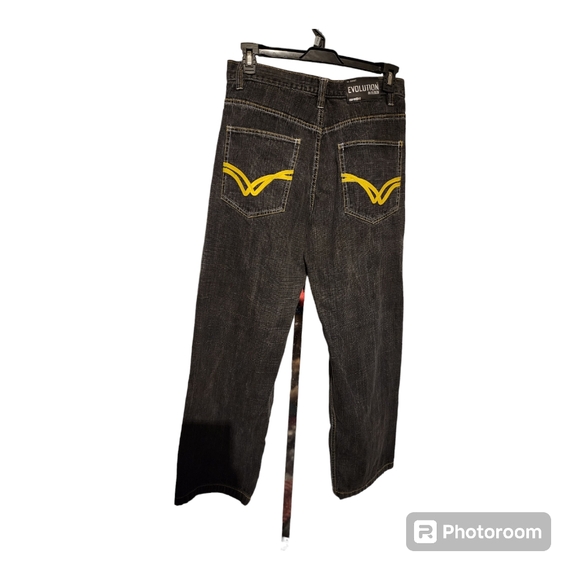 Evolution in Design Y2K Baggy Jeans Men's 34x32 - Picture 3 of 5
